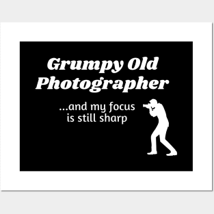 Grumpy Old Photographer...and still with a sharp focus Posters and Art